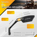 Espelhos retrovisores para bicicleta para mais segurança e conforto! 🚴♂️✨Visão nítida, mais conforto em cada pedalada