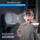 Luzes LED Magnéticas com Sensor Inteligente e Recarregáveis (Pacote Com 6und.)