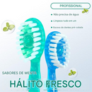 🎁Conjunto 5 em 1 de mini escova de dentes, fio dental, raspador de língua e palito