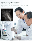 Tintura de cabelo vegetal natural