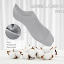 🔥 Meias Ultra Finas Invisíveis – Antiderrapantes de Algodão Combed