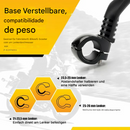 Espelhos retrovisores para bicicleta para mais segurança e conforto! 🚴♂️✨Visão nítida, mais conforto em cada pedalada