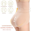 Calcinha modeladora de cintura alta com controle de barriga