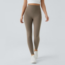 Leggings de treino com controle de barriga de cintura alta e bolsos laterais