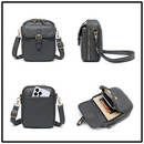 🔥ÚLTIMO DIA - Bolsa transversal de couro