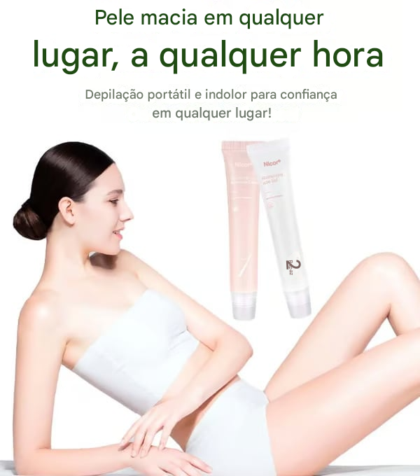 Kit de creme depilatório (COMPRE 1 LEVE 2)