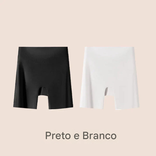 Calcinha Feminina Cintura Alta em Seda Gelada com Controle de Barriga e Efeito Levanta Bumbum ✅