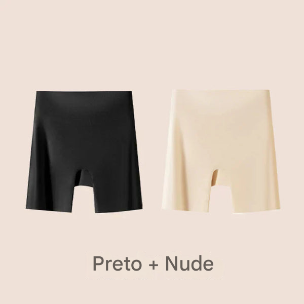 Calcinha Feminina Cintura Alta em Seda Gelada com Controle de Barriga e Efeito Levanta Bumbum ✅