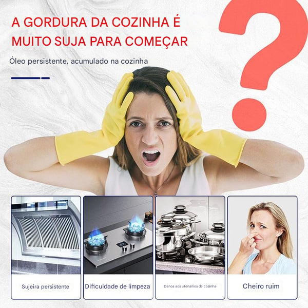 🔥MELHOR VENDA 2025🔥 Limpador de Espuma de Cozinha Multifuncional e Poderoso 🏠