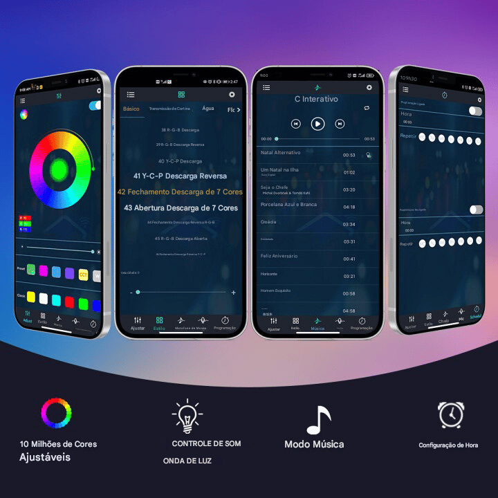 Luz de LED Inteligente WiFi Bluetooth (Compre 1 Leve 2)