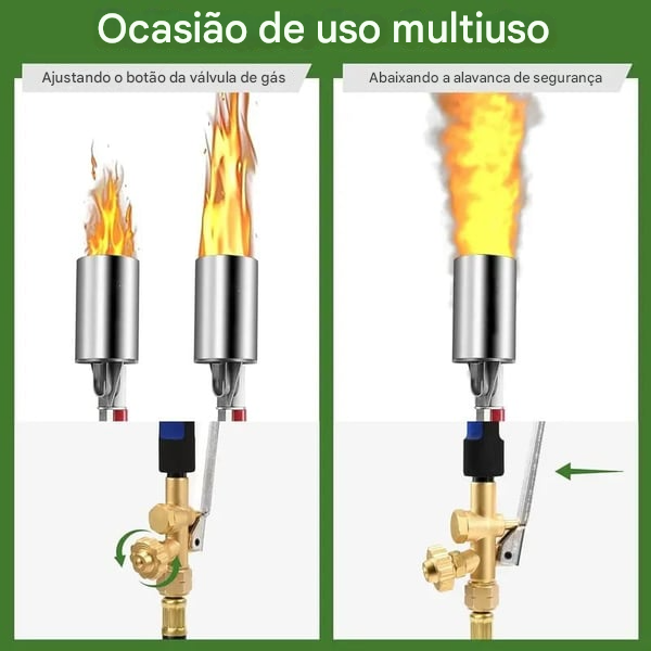 🏆Promoção Relâmpago⚡ MAIS DE 50 MIL VENDIDOS! Quase no fim - 💥🎉🔥NOVO Kit de Maçarico de Propano para Queimador de Ervas Daninhas