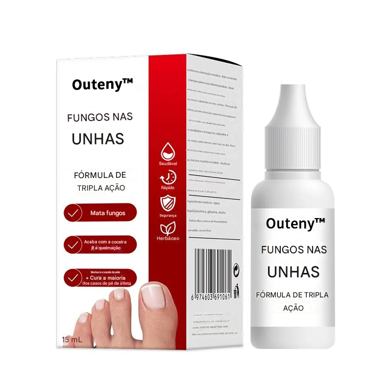 Tratamento para Fungos nas Unhas dos Pés – Solução Extra Forte (Compre 1 Leve 2)