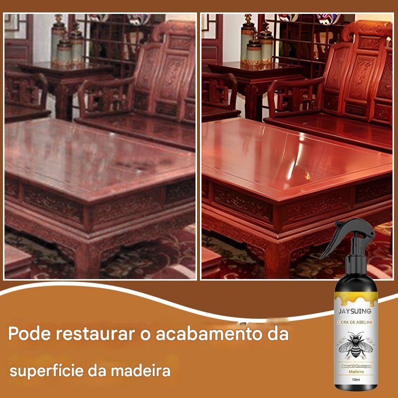🔥 Spray restaurador e cuidado com cera de abelha natural