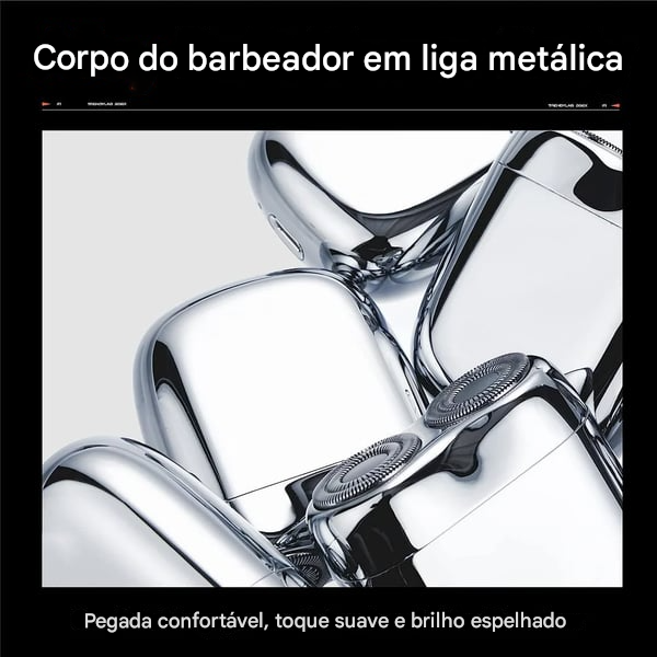 🎁 Novo barbeador de bolso USB Mini barbeador de bolso para homens 2025