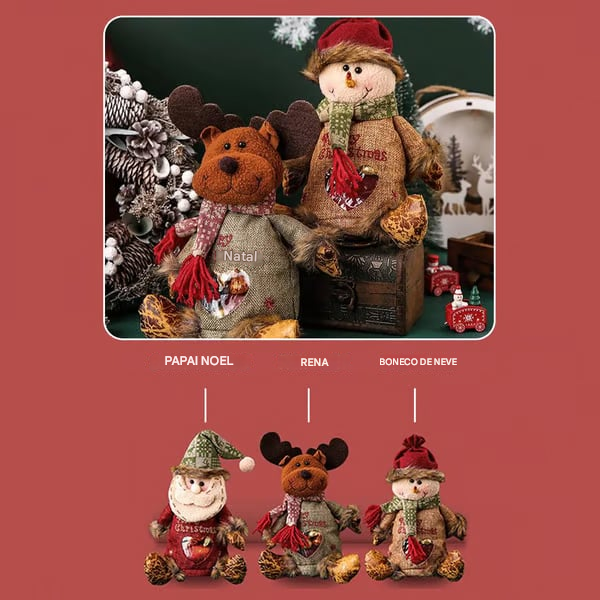 Sacolas de Presente de Natal (Compre 1 Leve 2)