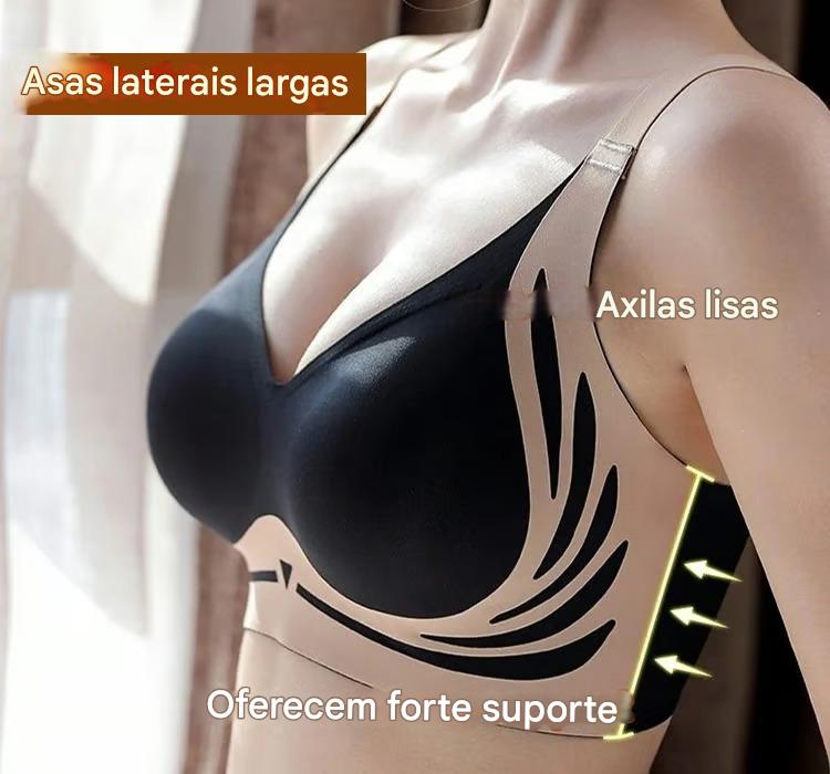 🔥🎁Super reúne sutiã | Sem Fio Push-up Bra👍Não há mais seios flácidos