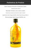 [Queima de Estoque🔥] Compre 1 Leve 2 - Xampu antiqueda de cabelo - Patente nº 1 em vendas no Brasil