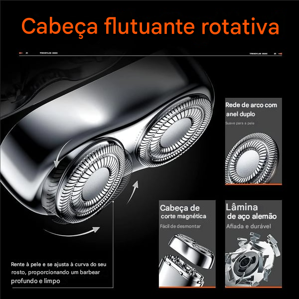 🎁 Novo barbeador de bolso USB Mini barbeador de bolso para homens 2025