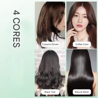 Tintura de cabelo vegetal natural