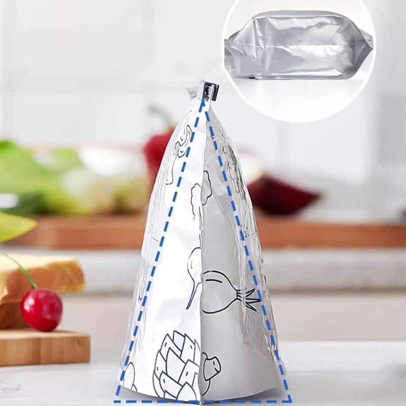 Sacos Seladores de Alumínio Reutilizáveis (Somente HOJE!)