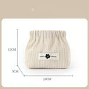 Organizador de Elásticos de Cabelo em Veludo Cotelê