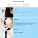 Creme de Alisamento Capilar com Seda e Queratina