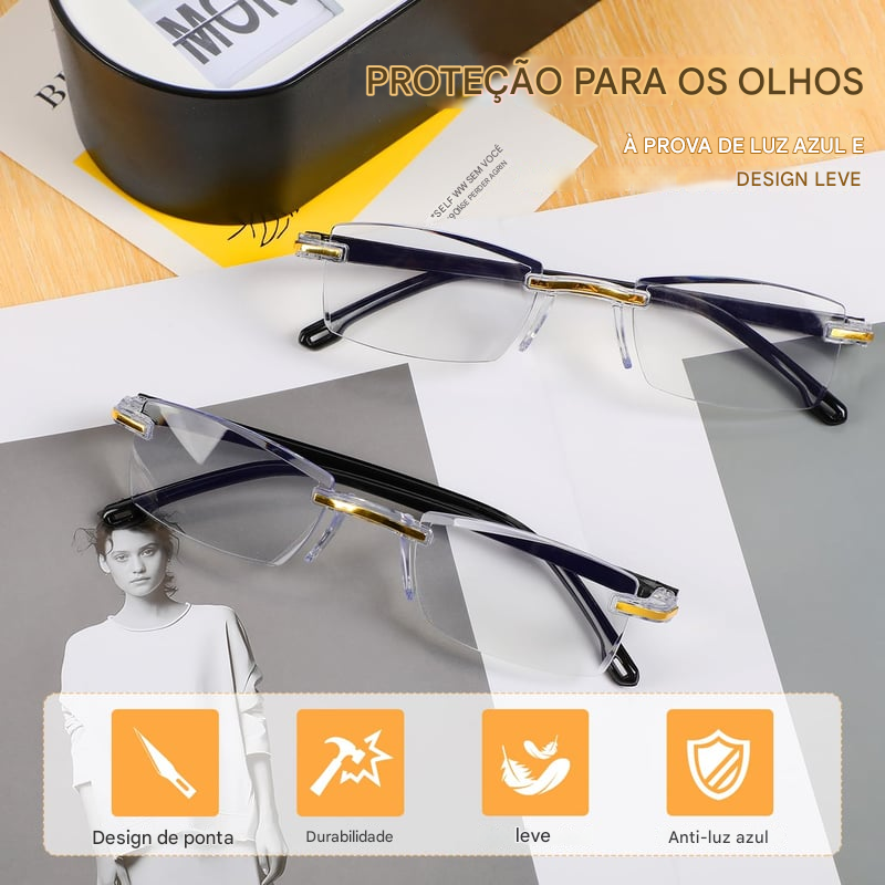 Oculos de Auxílio à Visão de Precisão – Foco Ajustável (Compre 1 Leve 2)