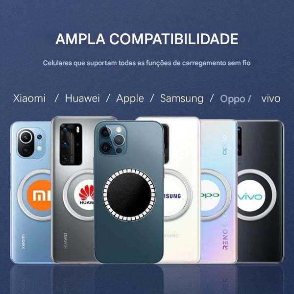 🔥Carregador magnético sem fio portátil