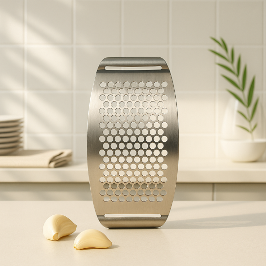 🔥 Espremedor de alho em aço inoxidável