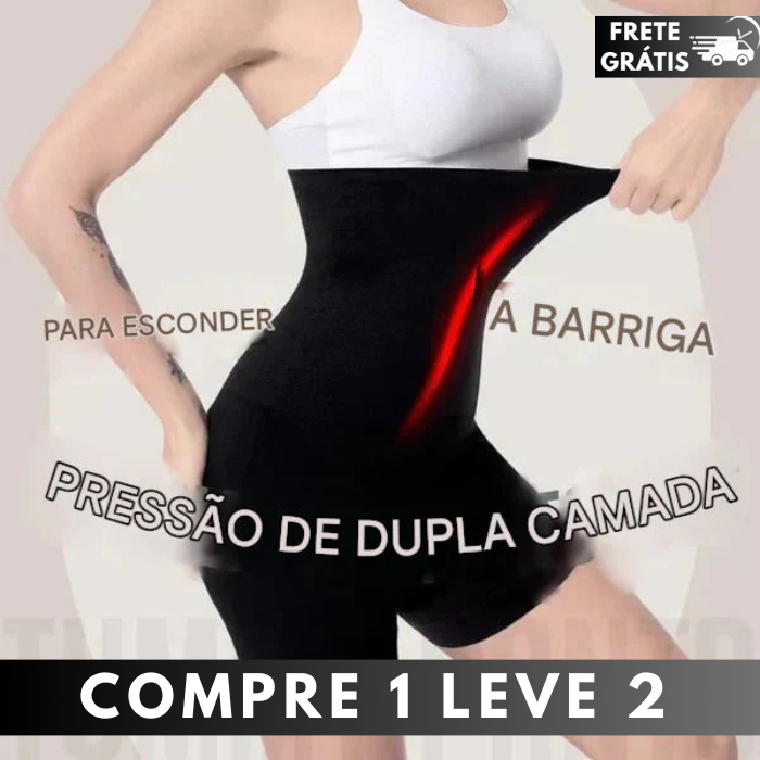 ✨[Queima de Estoque🔥] Compre 1 Leve 2 Calça Modeladora para Barriga e Quadris.
