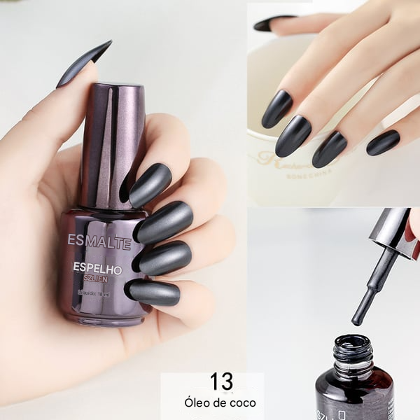 💎Esmalte espelhado💅🏻✨(COMPRE 1 LEVE 2)