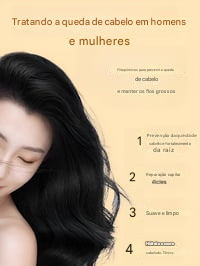[Queima de Estoque🔥] Compre 1 Leve 2 - Xampu antiqueda de cabelo - Patente nº 1 em vendas no Brasil