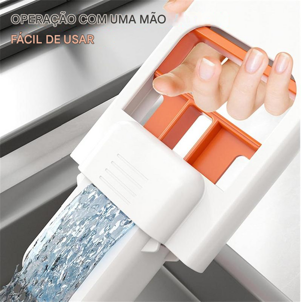 🧼🫧Mini MOP Dobrável de Mesa – Para Limpeza Úmida e Seca