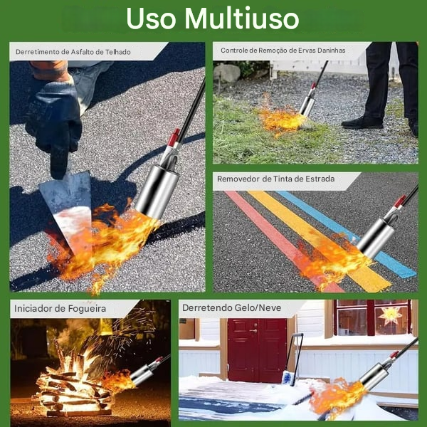 🏆Promoção Relâmpago⚡ MAIS DE 50 MIL VENDIDOS! Quase no fim - 💥🎉🔥NOVO Kit de Maçarico de Propano para Queimador de Ervas Daninhas