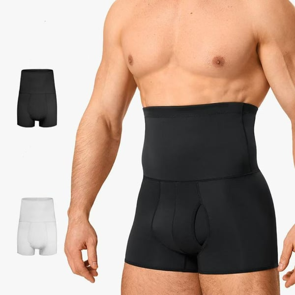 Cueca Boxer Modeladora Masculina de Cintura Alta