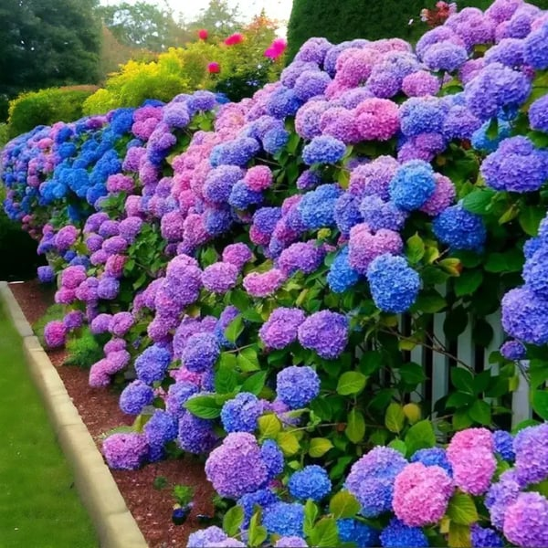 🌈Mix Hydrangea – Flores perenes lindas e resistentes para o seu jardim