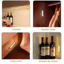 Luzes LED Magnéticas com Sensor Inteligente e Recarregáveis (Pacote Com 6und.)