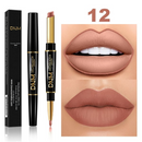 🔥Batom e Lápis de Lábios 2 em 1 à Prova d'Água