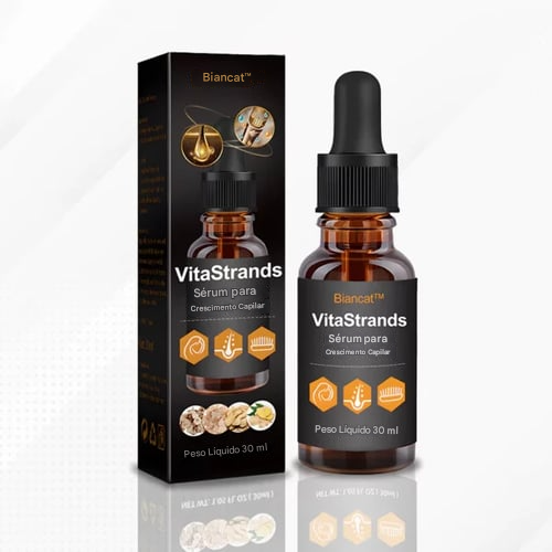 Último dia de promoção: 70% de desconto – 🔥VitaStrands Sérum para Crescimento Capilar