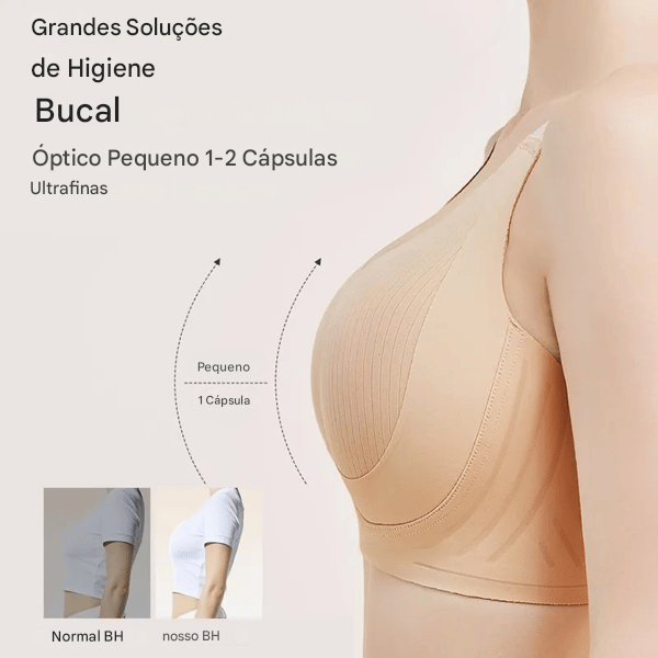 🎁 Compre 1, receba 3 pacotes 🔥 Sutiã super modelador | Sem aro