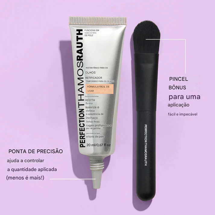 Sérum Instantâneo Firmador para Olhos, nova fórmula, efeito máximo de lifting e suavização (COMPRE 1 LEVE 2)