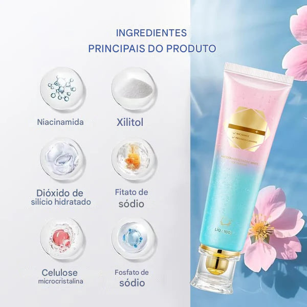 ✨🦷 Pasta de Dente Clareadora com Niacinamida – Para Dentes Mais Saudáveis e Brancos!