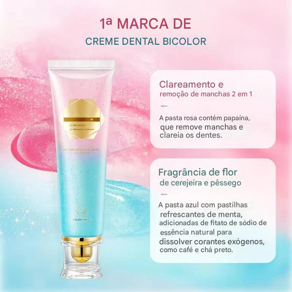✨🦷 Pasta de Dente Clareadora com Niacinamida – Para Dentes Mais Saudáveis e Brancos!