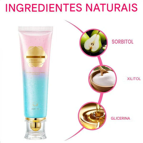 ✨🦷 Pasta de Dente Clareadora com Niacinamida – Para Dentes Mais Saudáveis e Brancos!