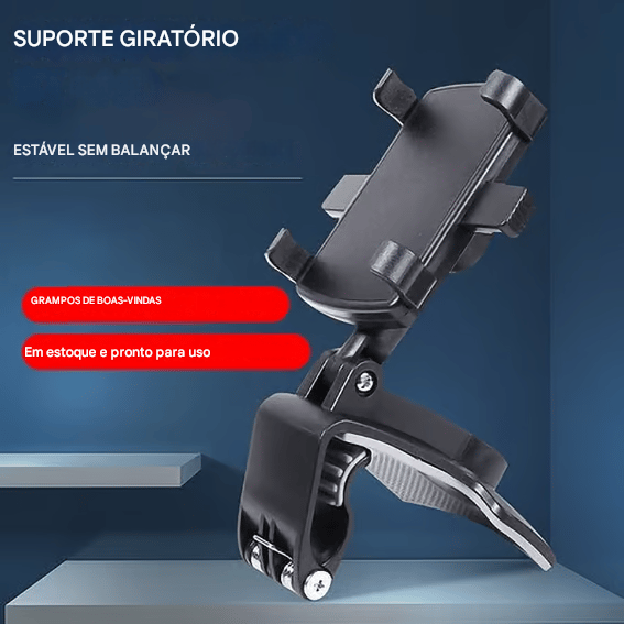 🏆Novo suporte giratório 360 graus para painel de carro