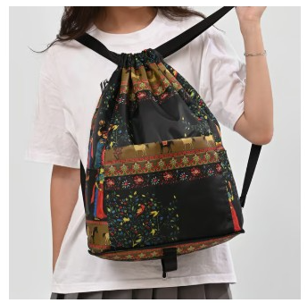 🔥drawstring dobrável grande capacidade de viagem Esportes de mochila