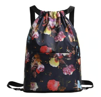 🔥drawstring dobrável grande capacidade de viagem Esportes de mochila