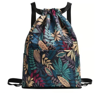 🔥drawstring dobrável grande capacidade de viagem Esportes de mochila