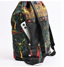 🔥drawstring dobrável grande capacidade de viagem Esportes de mochila