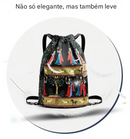 🔥drawstring dobrável grande capacidade de viagem Esportes de mochila